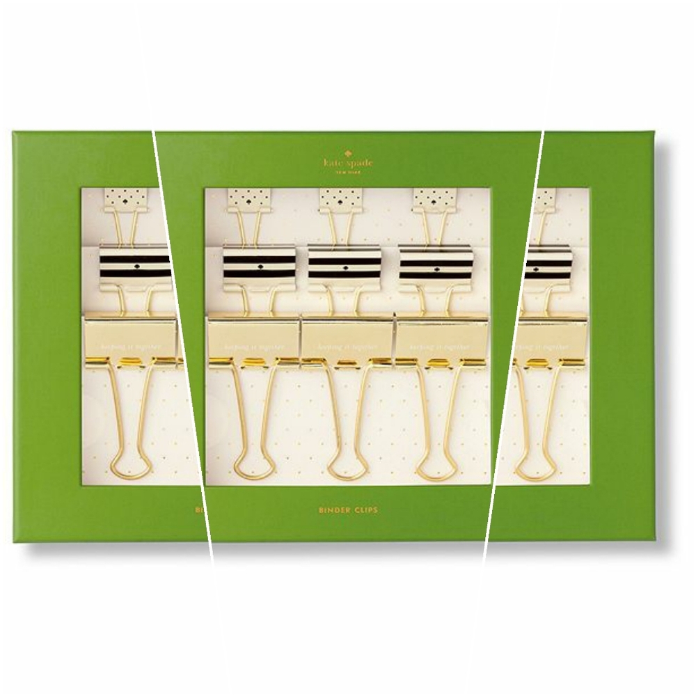 Kate Spade Binder Clips